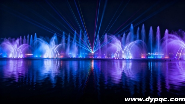 如优雅舞者随交响乐摇曳的水舞秀 如优雅舞者随交响乐摇曳的水舞秀