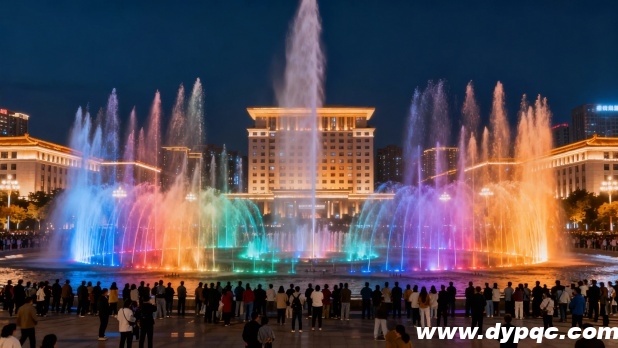绚丽音乐喷泉灯光秀表演 绚丽音乐喷泉灯光秀表演