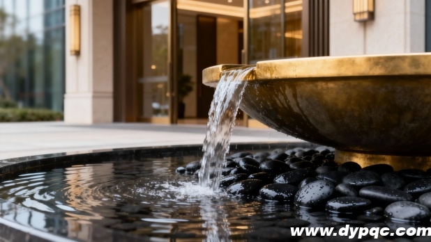端景水钵营造宁静氛围 端景水钵营造宁静氛围