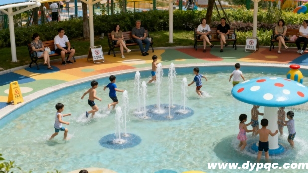 儿童主题公园的互动水乐园 儿童主题公园的互动水乐园