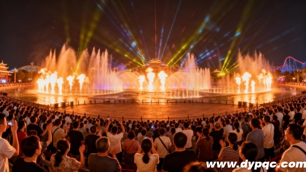 大型水舞秀表演展现强大吸引力 大型水舞秀表演展现强大吸引力