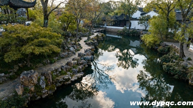 江南园林风格生态水景 江南园林风格生态水景